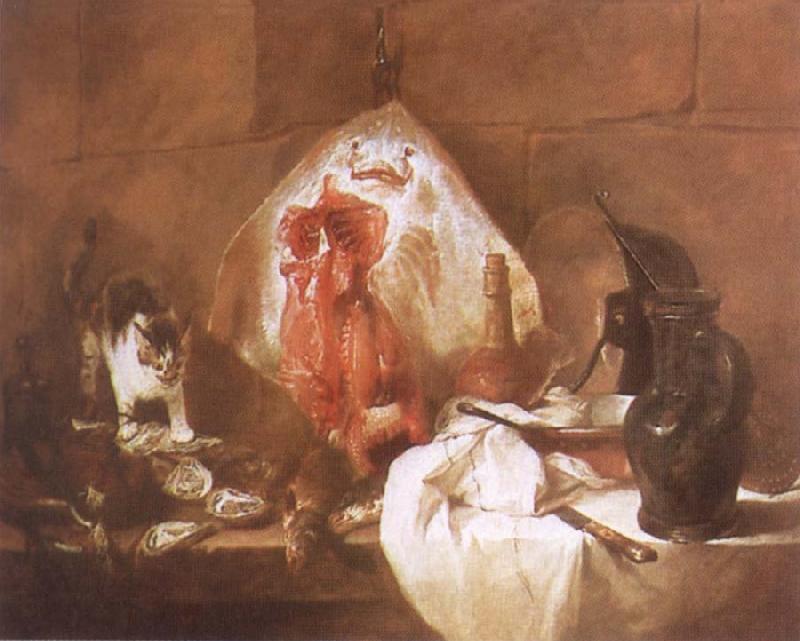Jean Baptiste Simeon Chardin The Ray France oil painting art